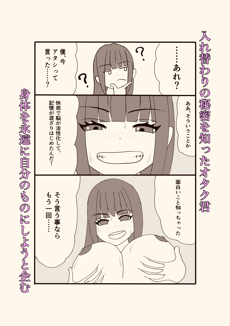 隣のクラスの一軍ギャルとオタク君の入れ替わり