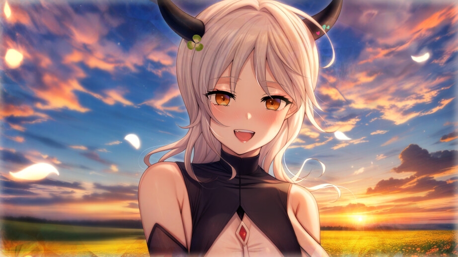 青き森の盲目の魔女エヴラコと過ごす日々-Theme Song"朝焼けを待って"