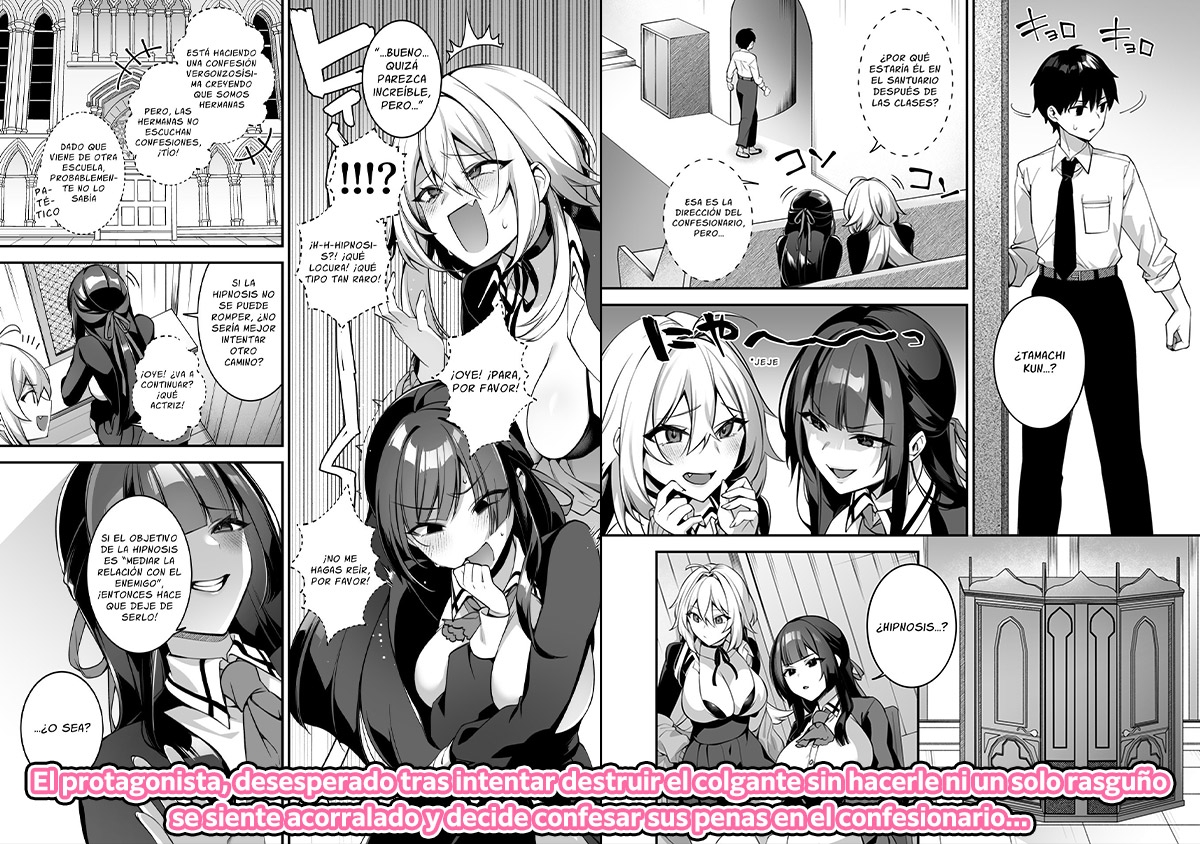 V*olado e H*pnotizado 4: La escuela con un sólo chico que es v*olado y acosado múltiples veces por las tipas malas de la escuela