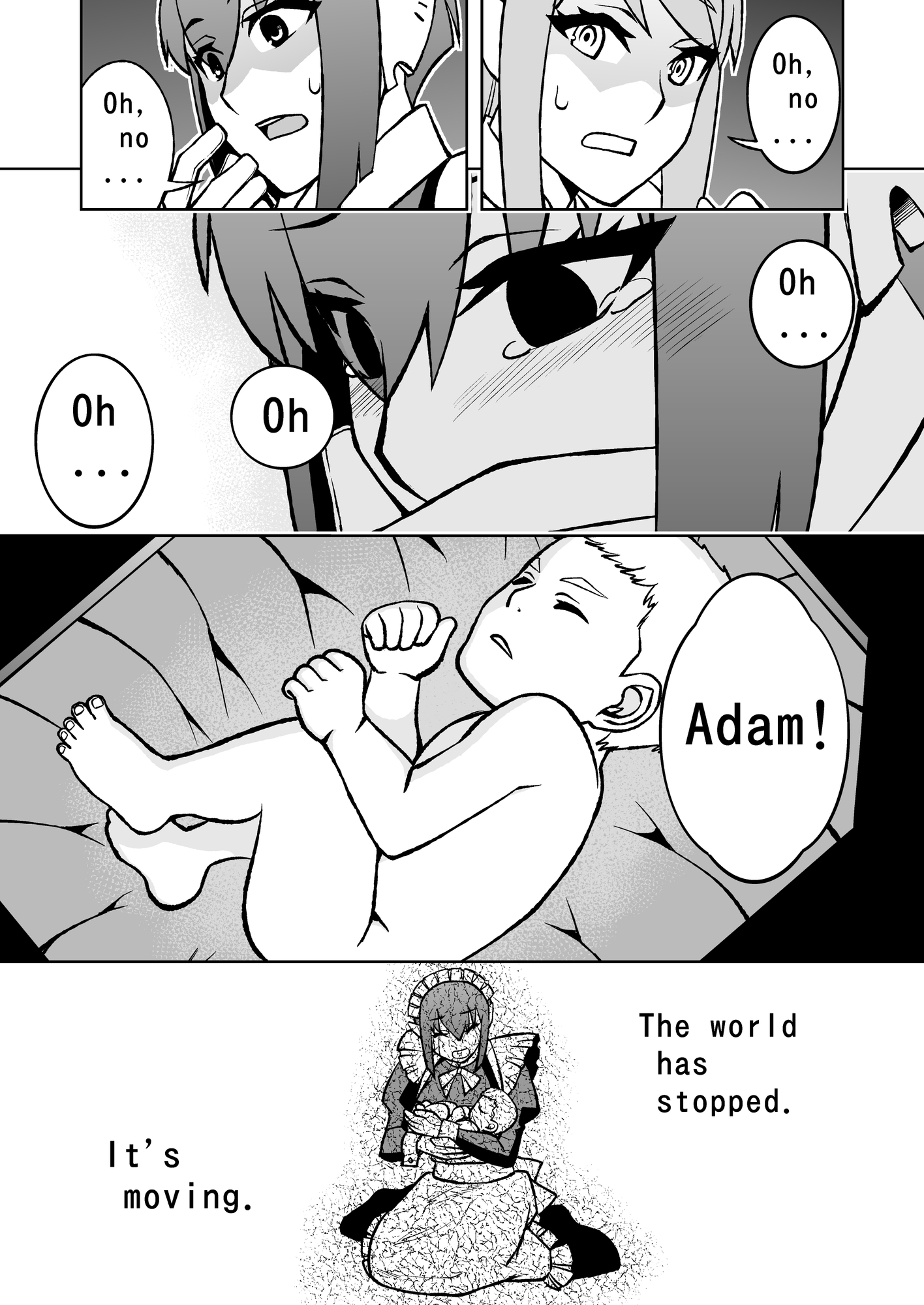 A story about maid robots that revives humanity.