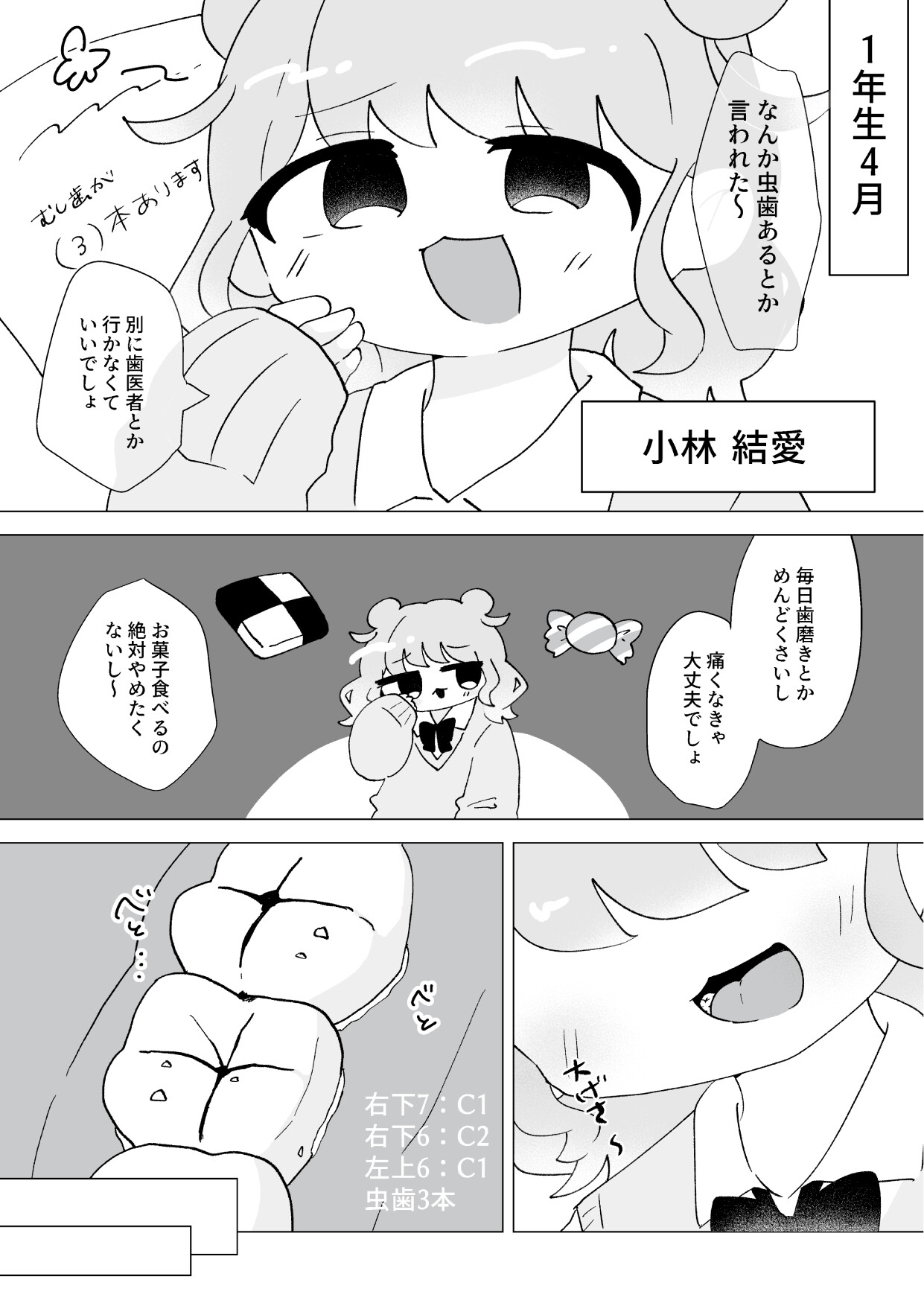 【歯フェチ合同誌】歯フェチんち