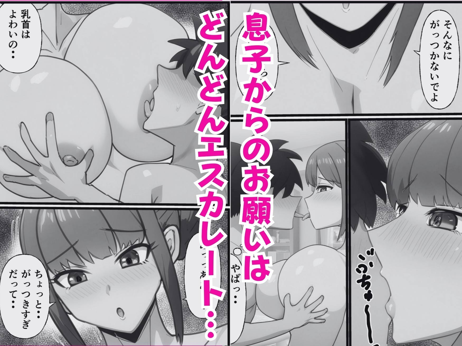 頼めばセックスしてくれるようになった母さん