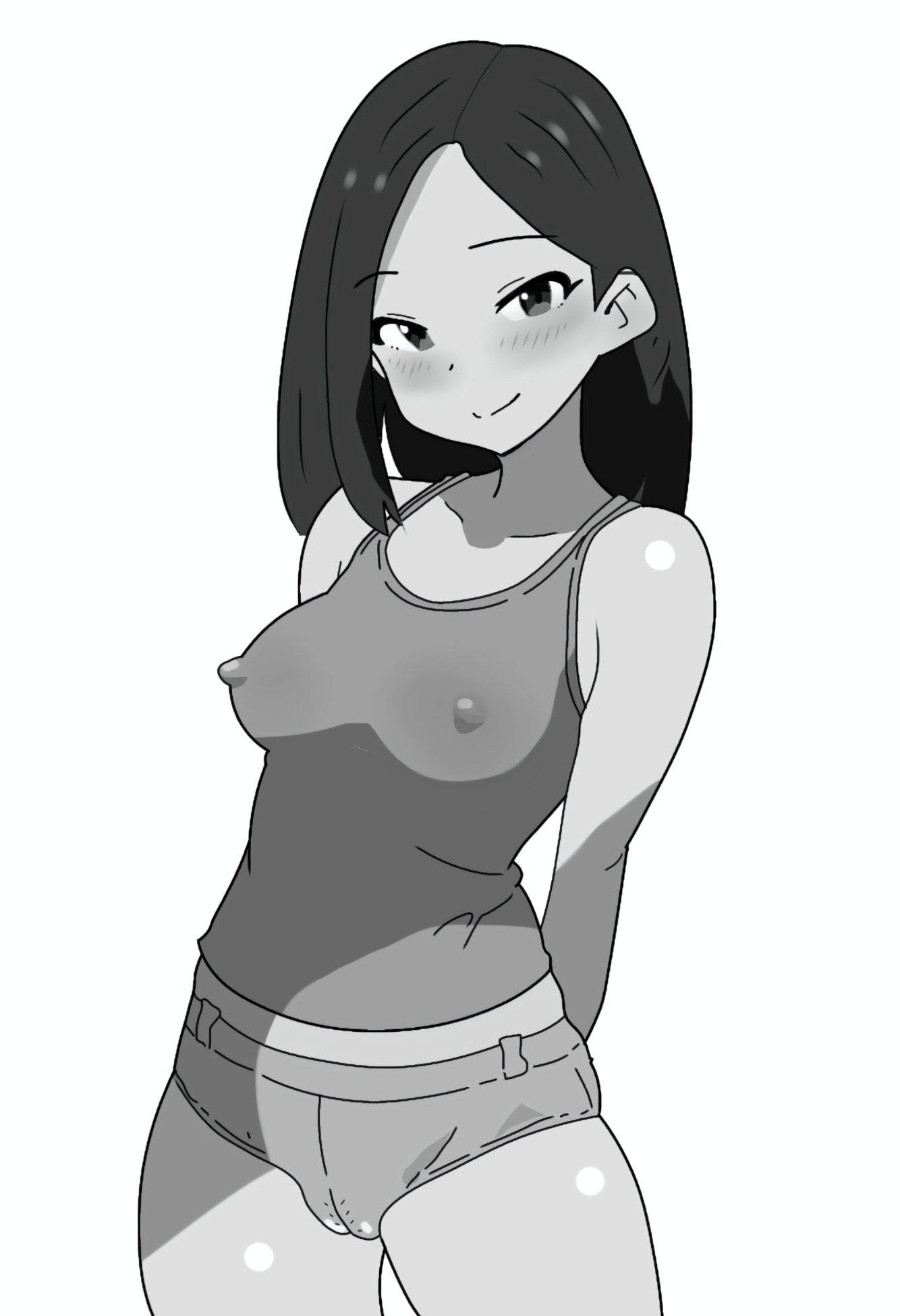 真夏になると平気で家の中で全裸になり、アイスを食べながらアニメを見ている妹の話。