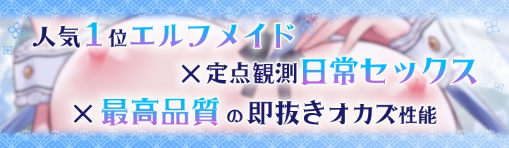 JKエルフの異世界ご奉仕～事務的性処理メイドの完璧で瀟洒な一日～