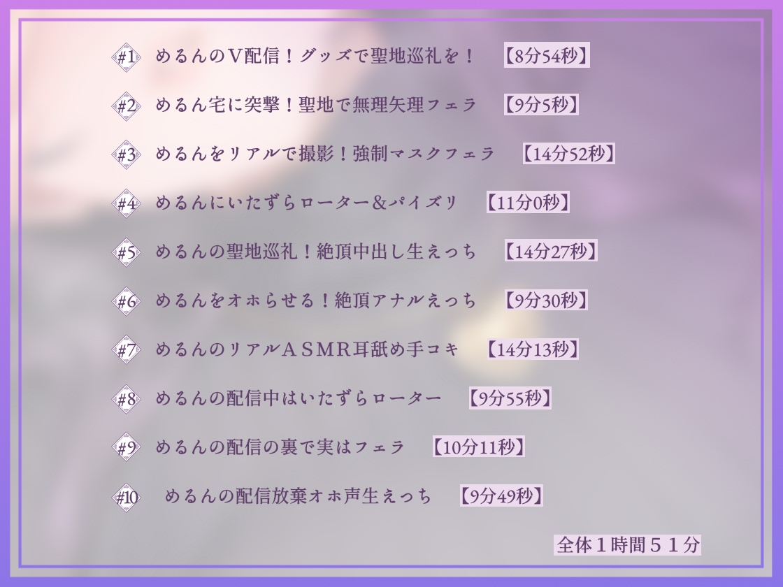 【ドスケベ配信音声】アクスタ聖地巡礼～人妻Vに凸しておま〇こ聖地ちんぽ巡礼～
