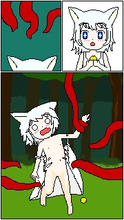 触手の森で木の実あつめ