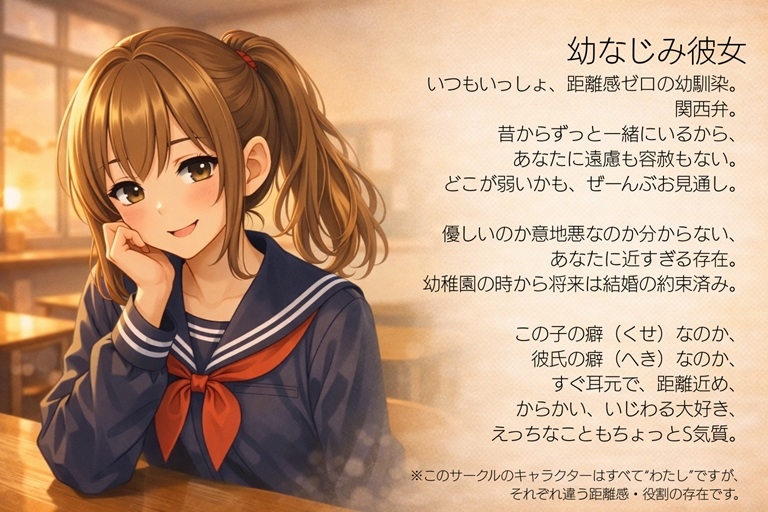 【関西弁】距離近すぎ幼なじみが朝から密着♡言葉攻めASMR