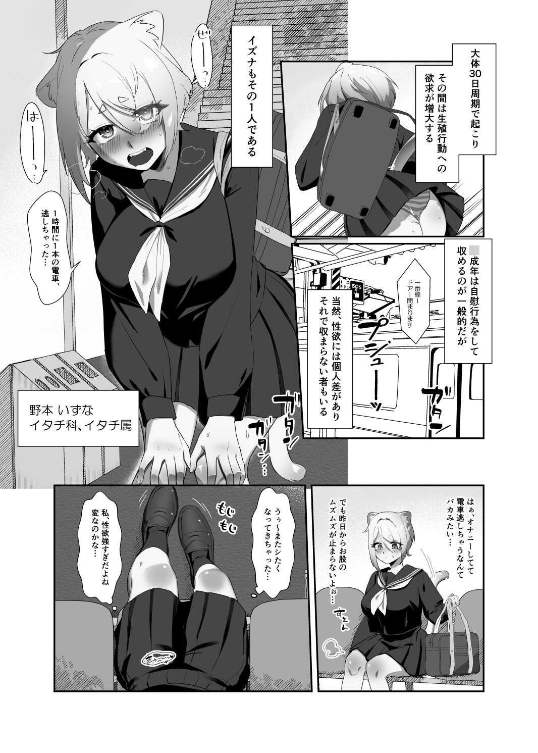 正しい発情期の過ごし方〜オナニーじゃ満足できない性欲つよつよ女子にセックスを教えてあげる話〜