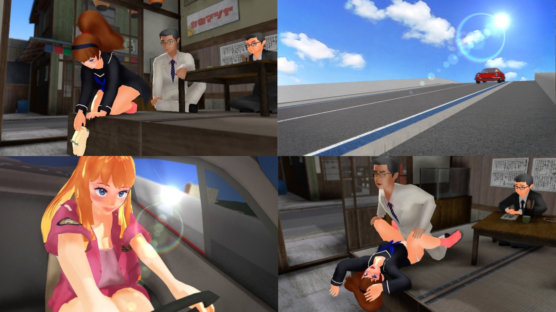 長編アニメ妄想特撮シリーズ・Reikoがさんが巨大ヒロインになったらエロ過ぎた！ 「見えない侵略者」