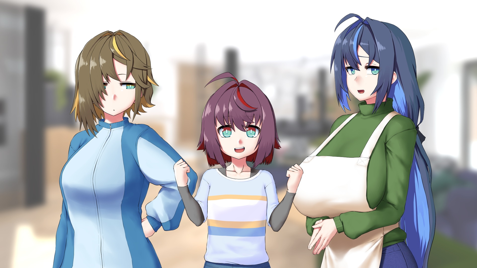 サ・ソ・イ・ゴ・ト ～むっちり叔母&ふたなり姉妹との同居初日～