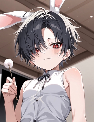 【低音】イケメンボーイッシュなうさぎお姉さんに耳かきで甘やかされる。