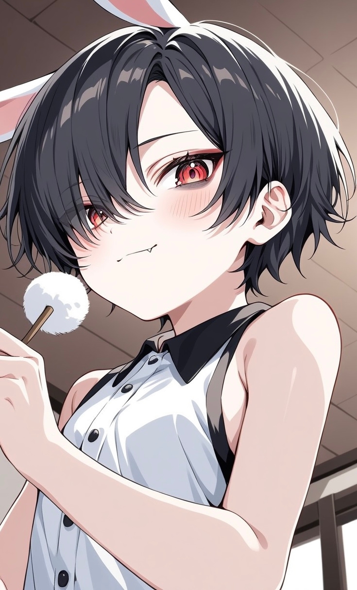 【低音】イケメンボーイッシュなうさぎお姉さんに耳かきで甘やかされる。