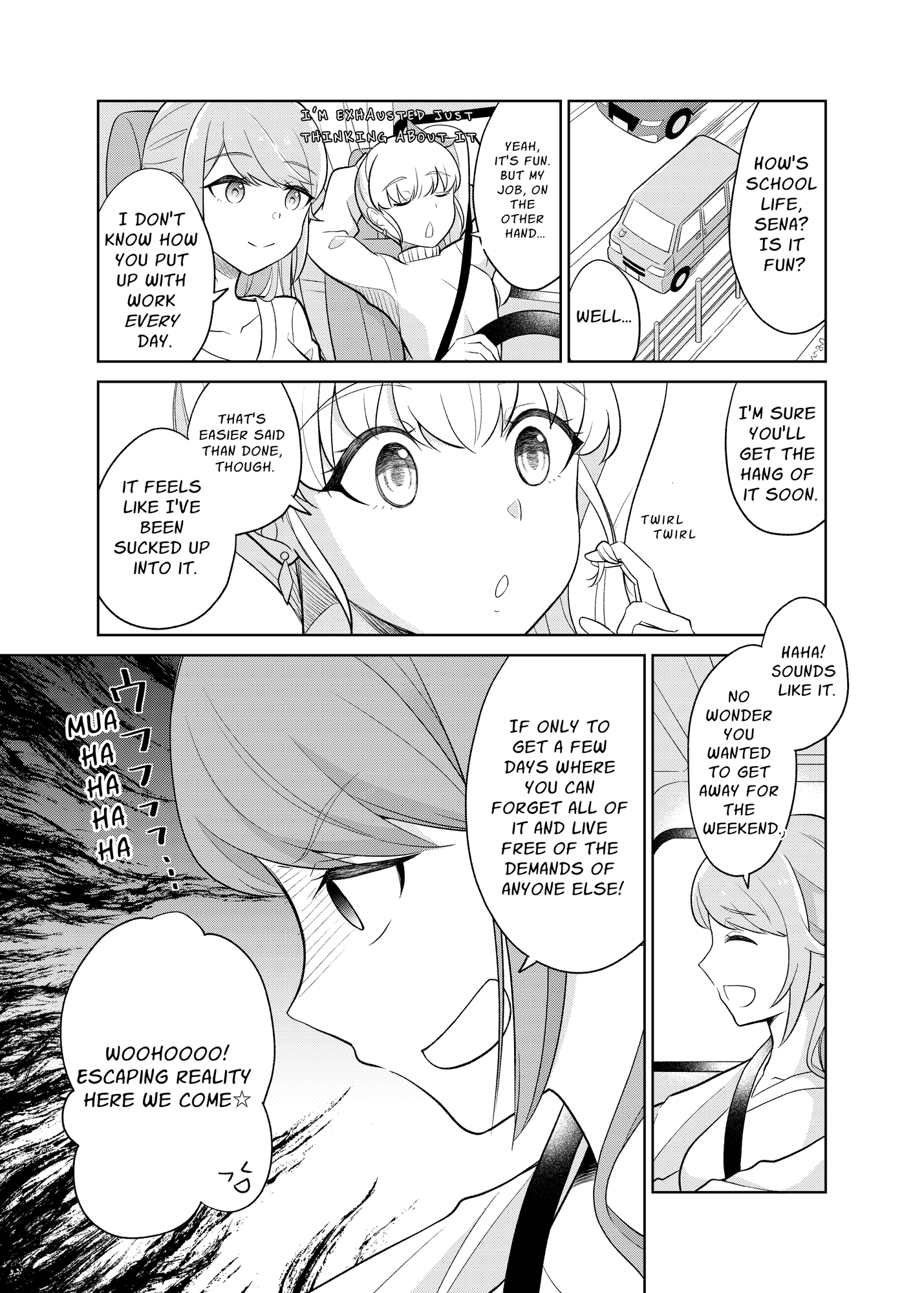 【英語版】女子ふたり、くるま旅