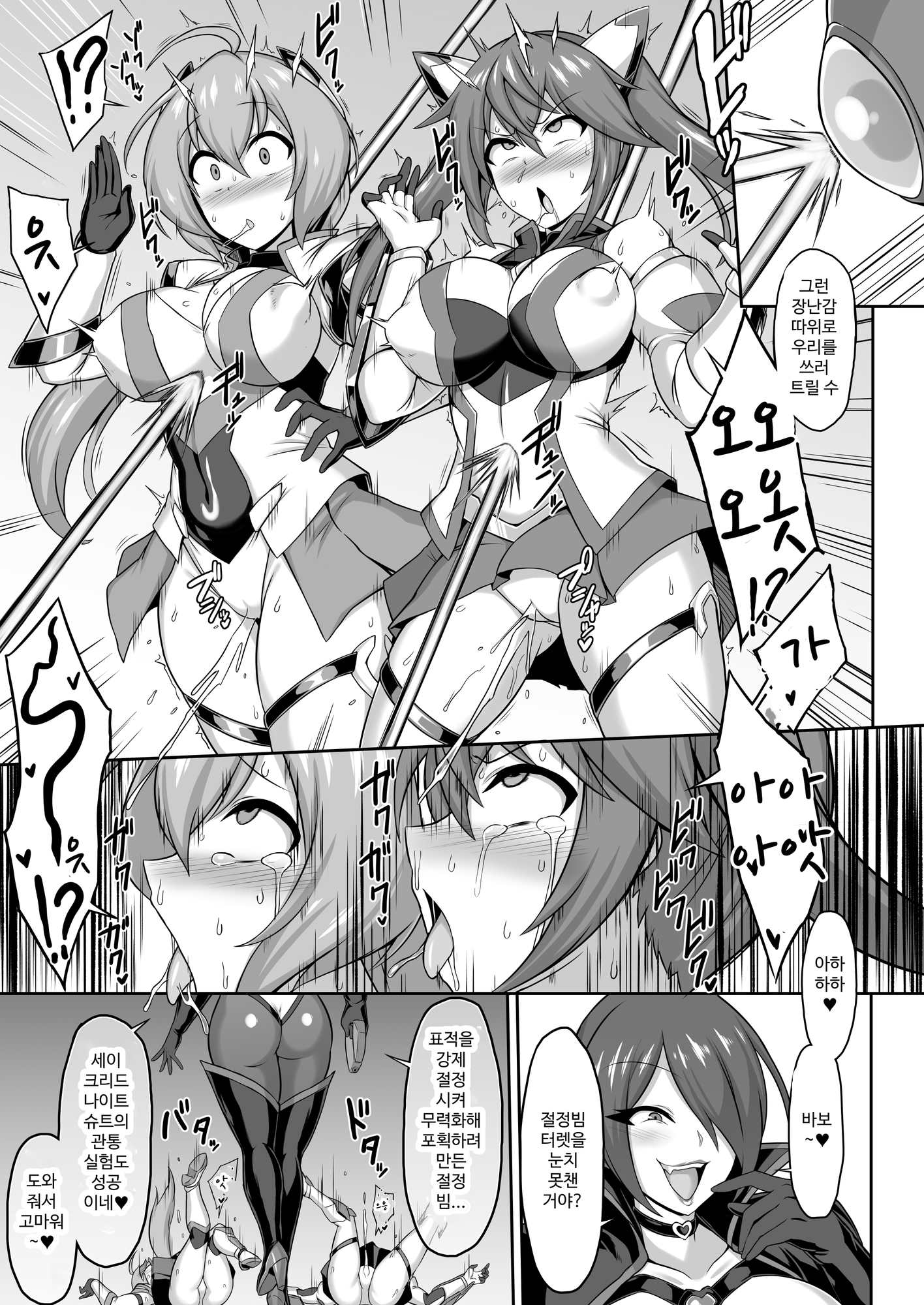 【韓国語版】聖装煌姫セイクリッドフレア&アクア -無様戦闘員化尊厳破壊計画-