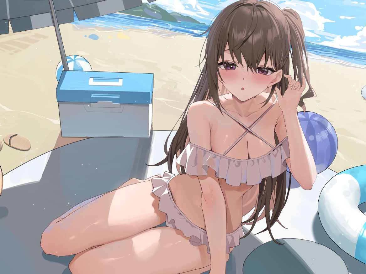 【CV.黒木ほの香】初めて出来た彼女がやけに積極的【耳かき・水着デート・膝枕】