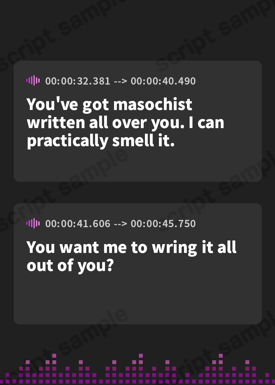 【英語版】どこまで変態になれますか?～ダウナー系マゾいじめサキュバスに『変態度を試される』レベル式オナサポ♡～