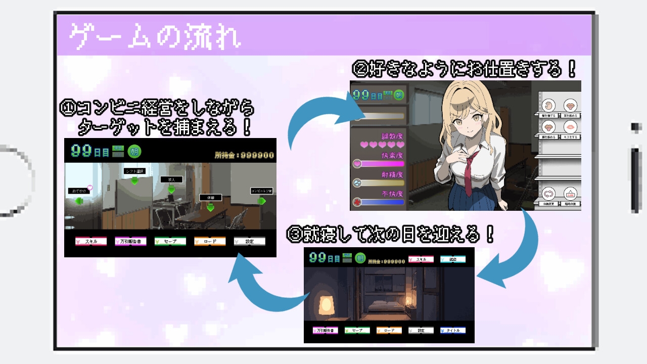 百万引町の境界線な彼女たち