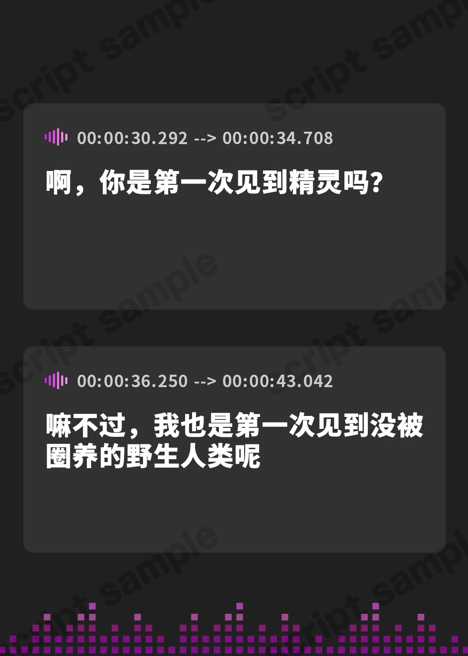 【簡体中文版】【オホ声】ダウナークール褐色エルフの下品なプライベートを見れるのは性処理ペットになった僕だけ