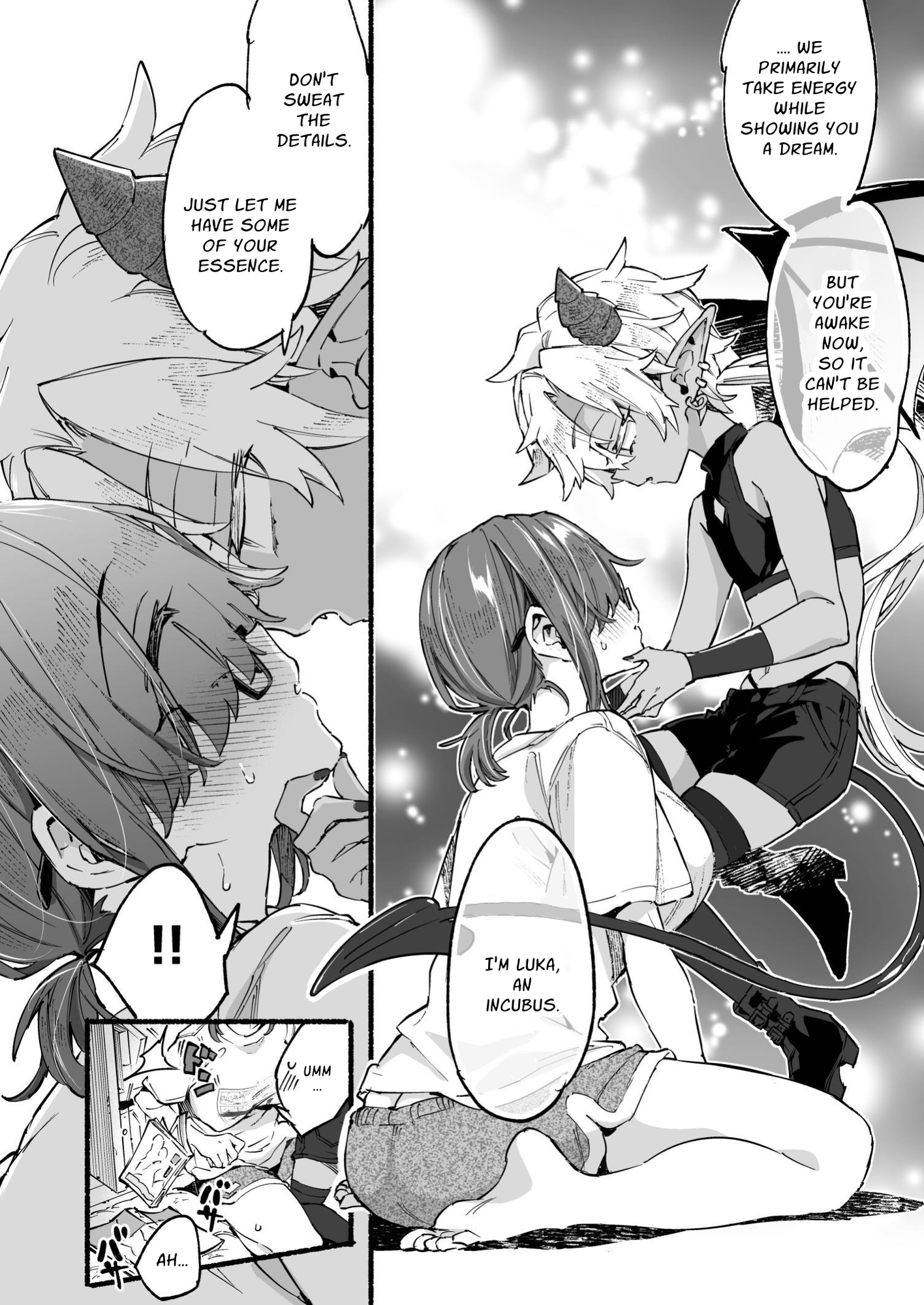 【英語版】インキュバスくんは満腹を知らない