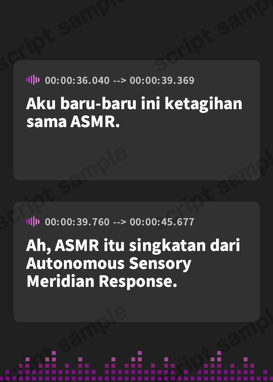 【インドネシア語版】【CV:竹達彩奈】俺の妹がこんなに可愛いわけがない 桐乃ASMR編