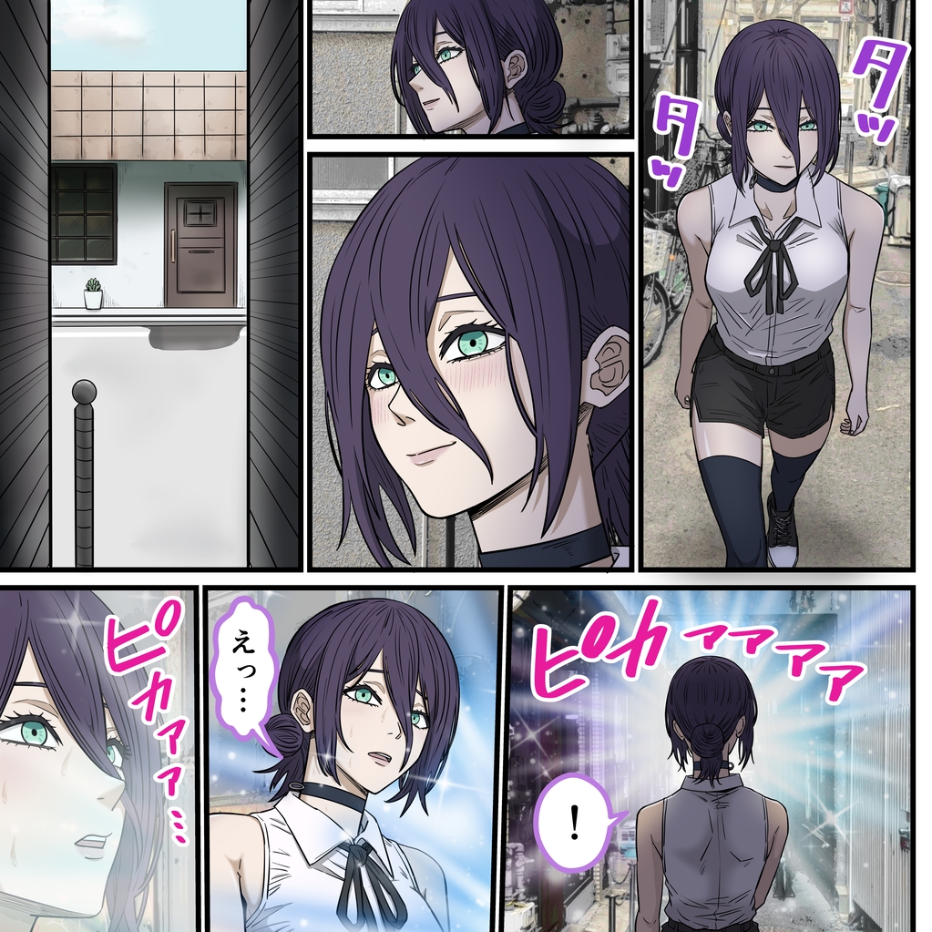 アニメキャラとセックルできるアプリ41、「チェーン〇ーマン」レゼ編