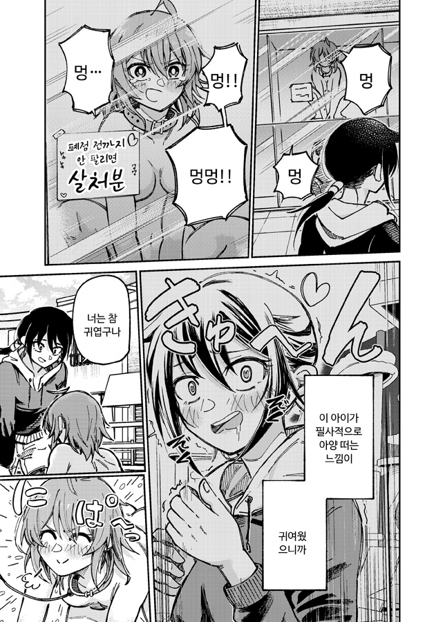 【韓国語版】自認が犬の彼女たち