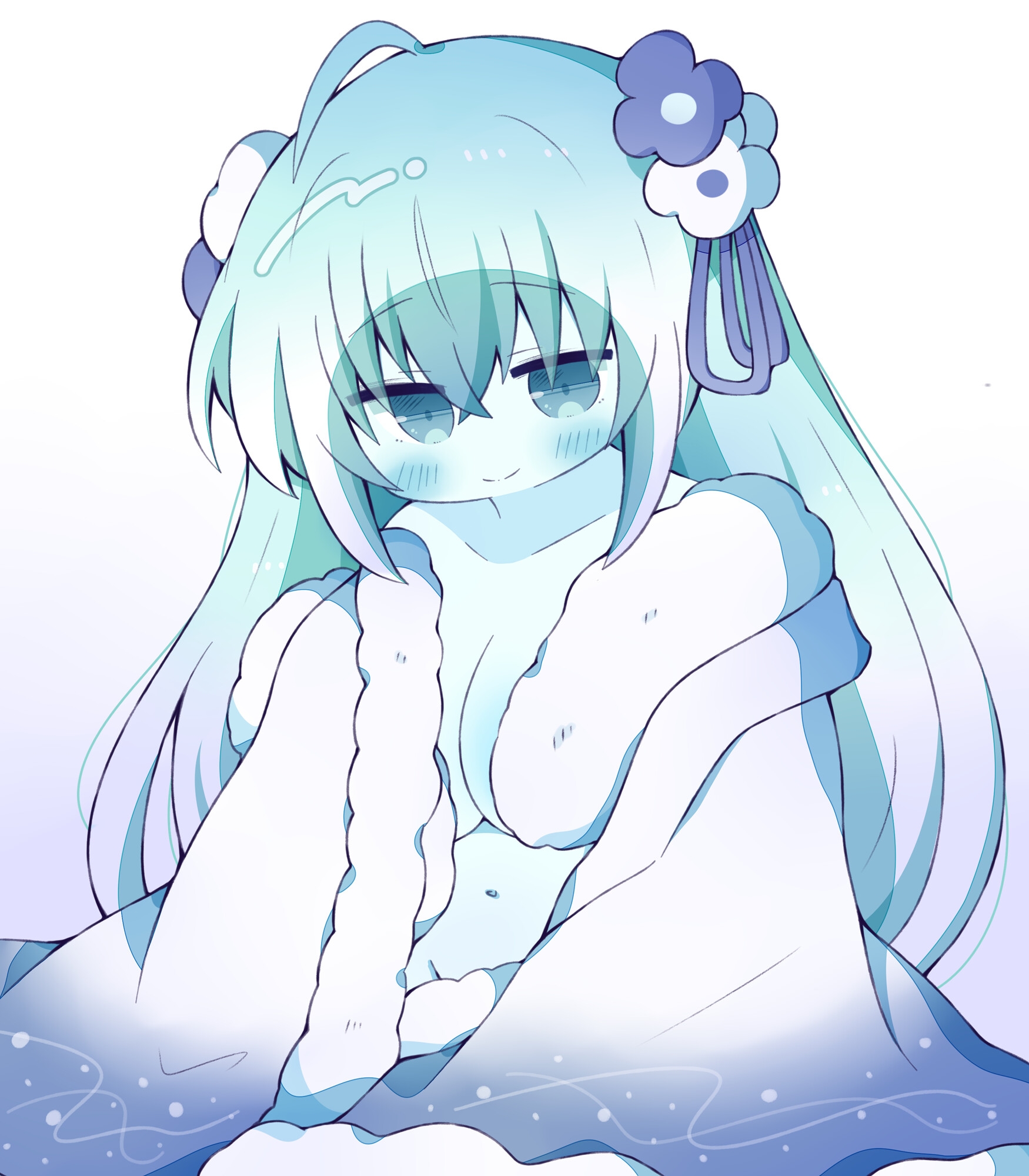 【人外娘逆レ○プ】雪女に凍えるほど冷たくアイされる夜。【氷漬け】