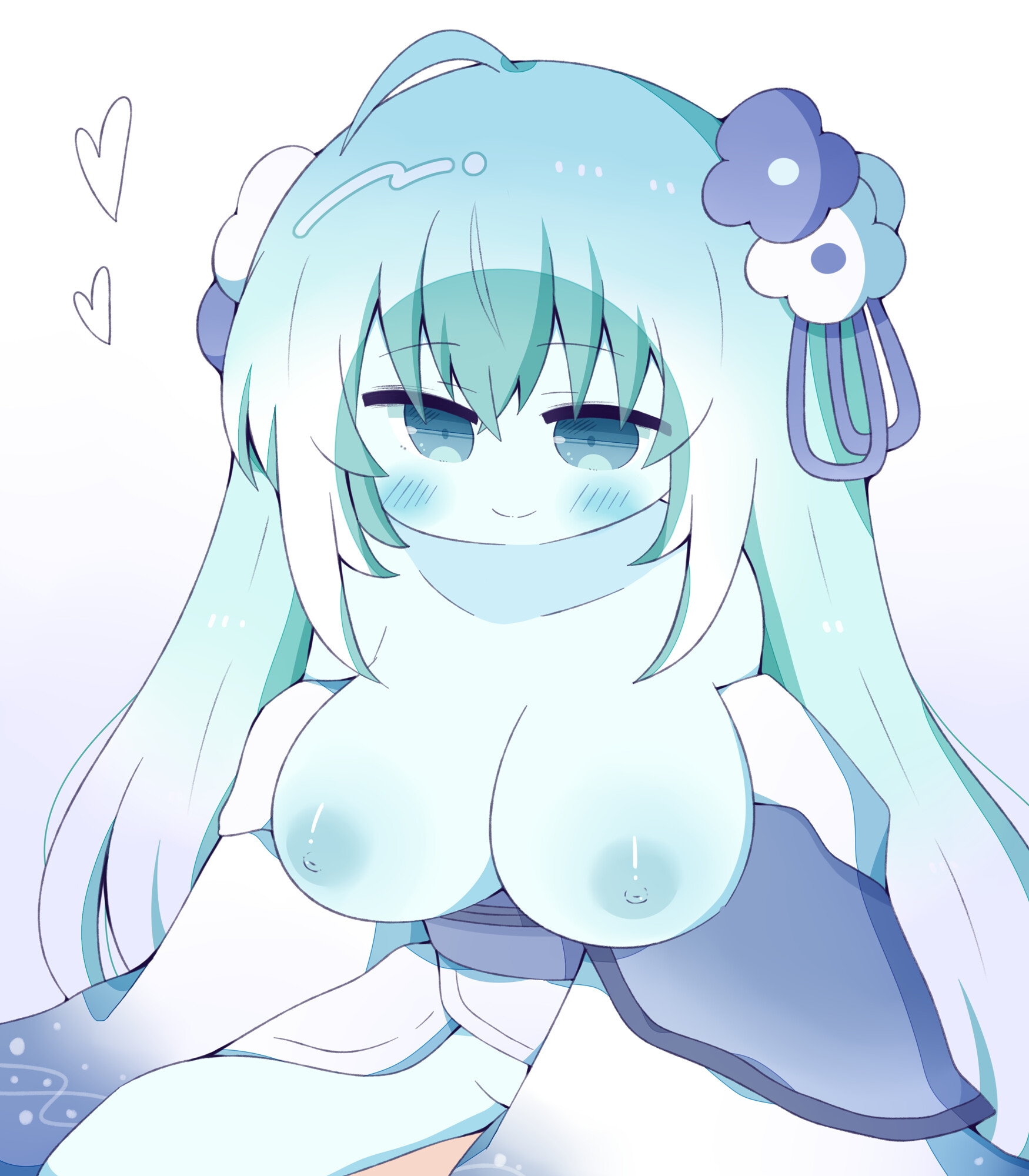 【人外娘逆レ○プ】雪女に凍えるほど冷たくアイされる夜。【氷漬け】