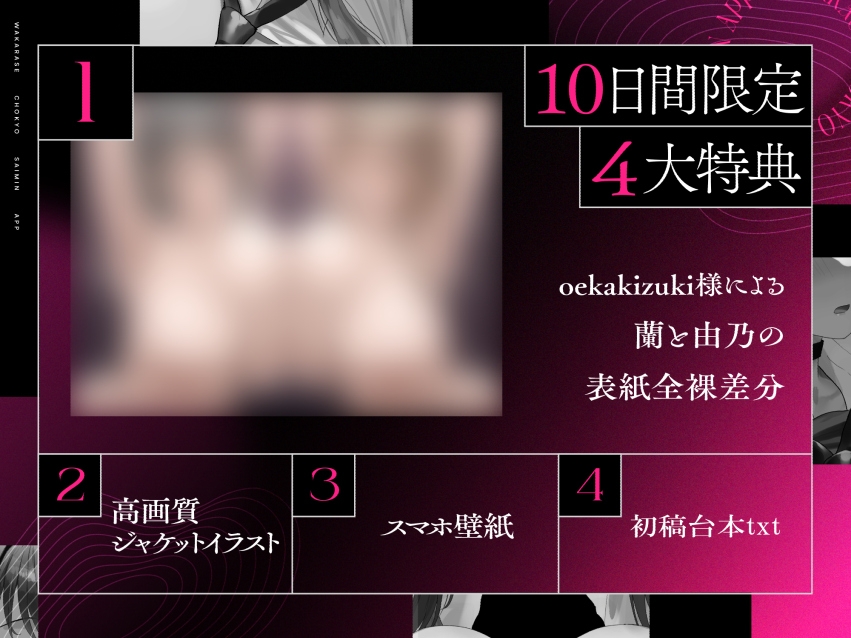 【期間限定4大特典】W生意気性悪ギャルをわからせ調教する催○アプリ～いじめられた屈辱はちんぽで返す。常識改変逆レ○プ→催○解除で復讐する学園性活～