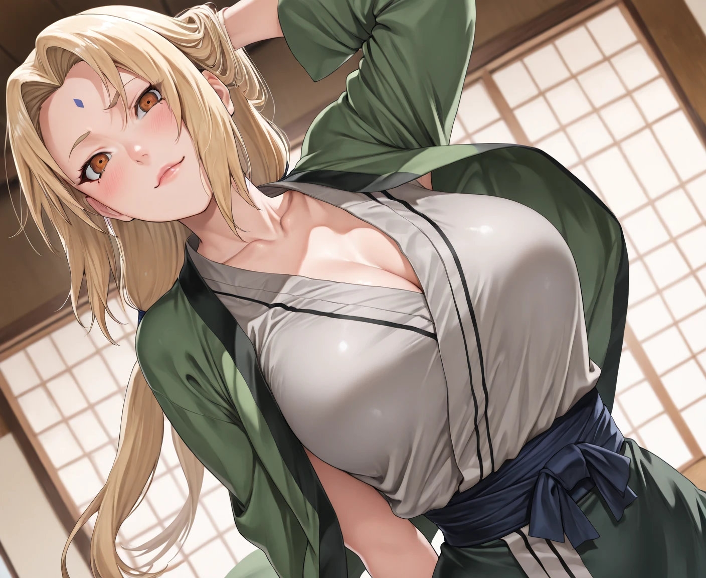 (セリフ付き)木の葉堕とし～里の為に体を差し出す綱手～