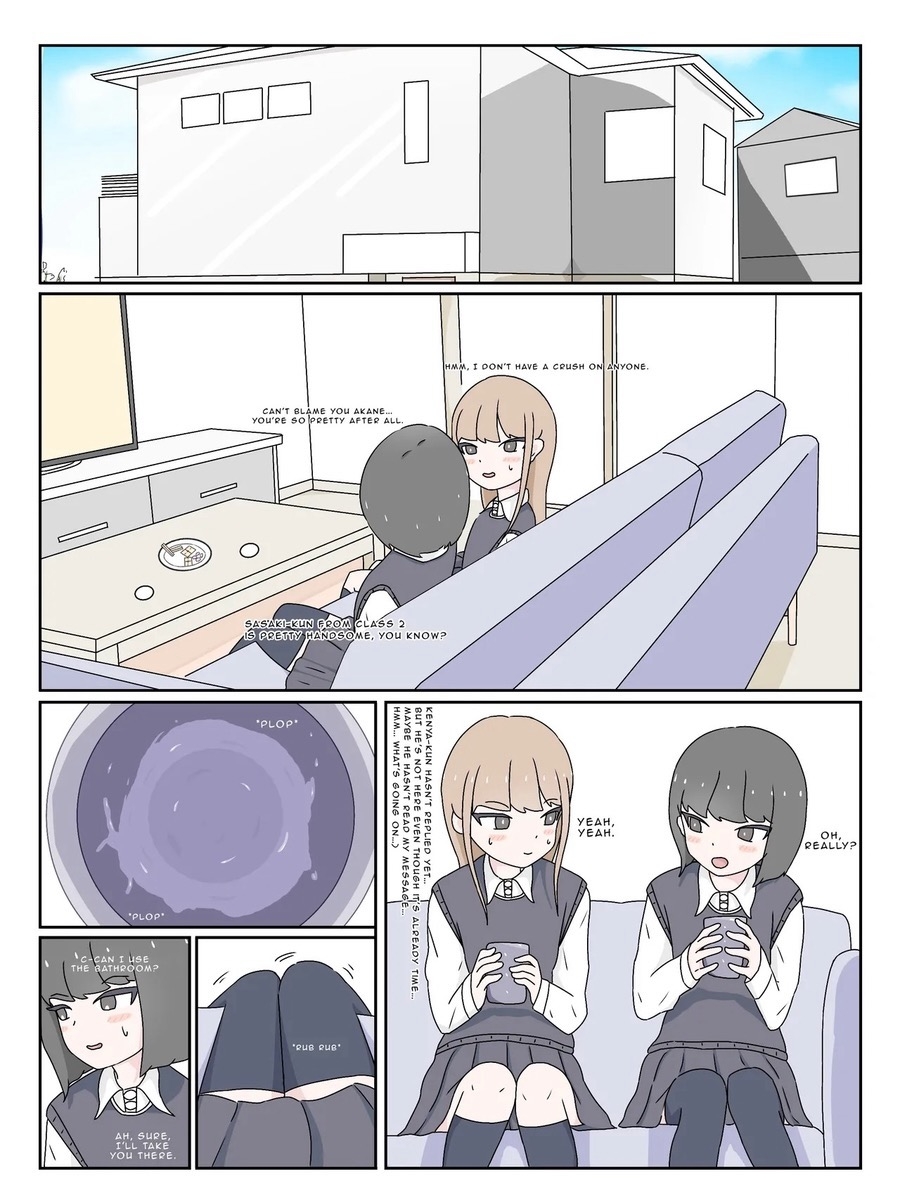 I'm my sister's toilet