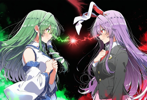 なんでもあり対抗戦2 次鋒戦 東風谷早苗 vs 鈴仙・優曇華院・イナバ