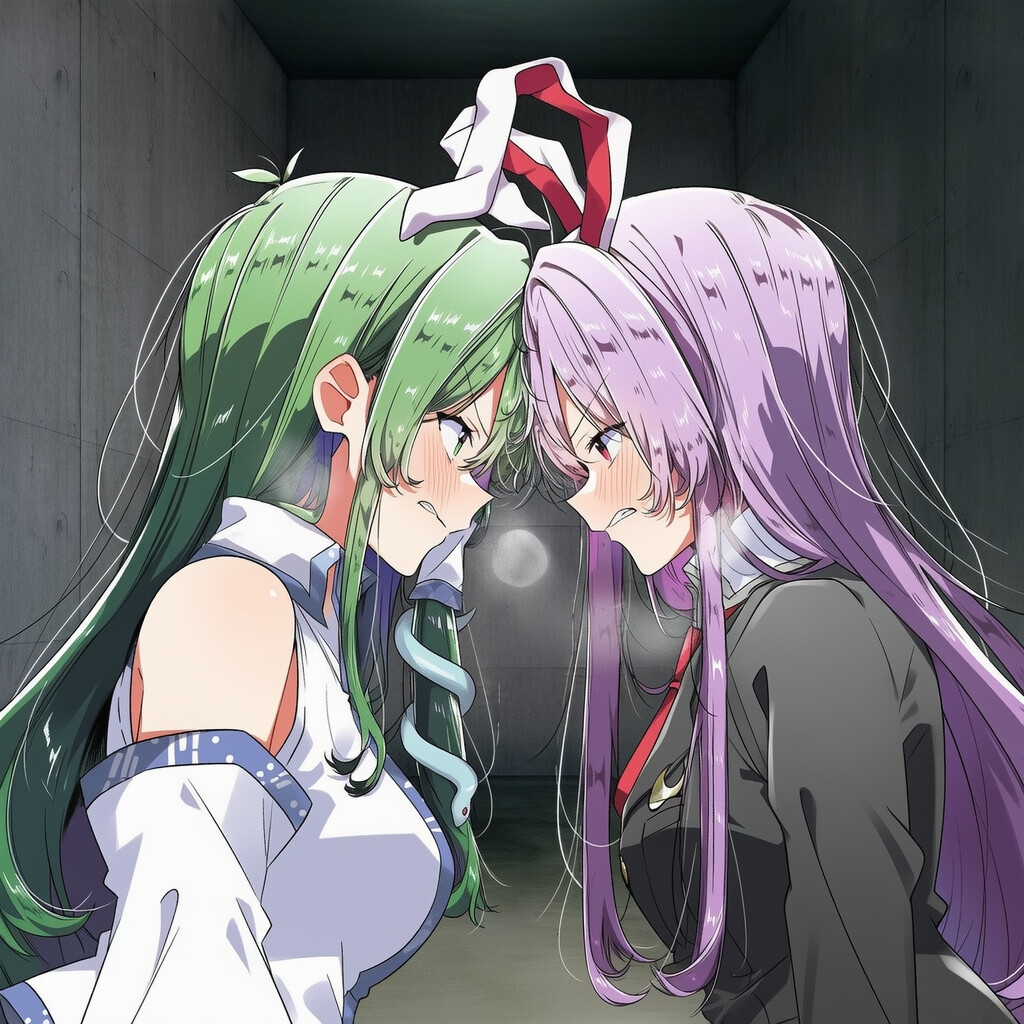 なんでもあり対抗戦2 次鋒戦 東風谷早苗 vs 鈴仙・優曇華院・イナバ