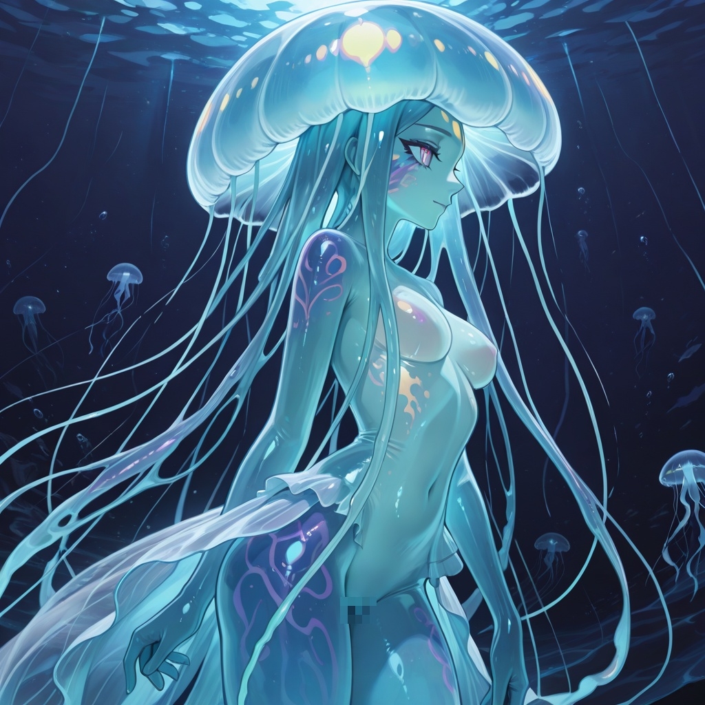 深海のルミナと、クラゲの灯り Vol02