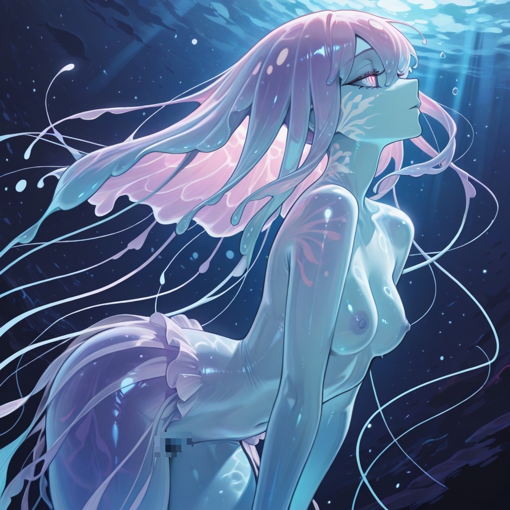 深海のルミナと、クラゲの灯り Vol02