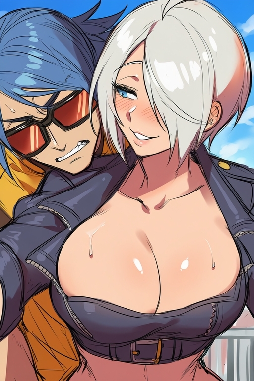 アンヘルさんは自由気ままに恥を描き捨てる