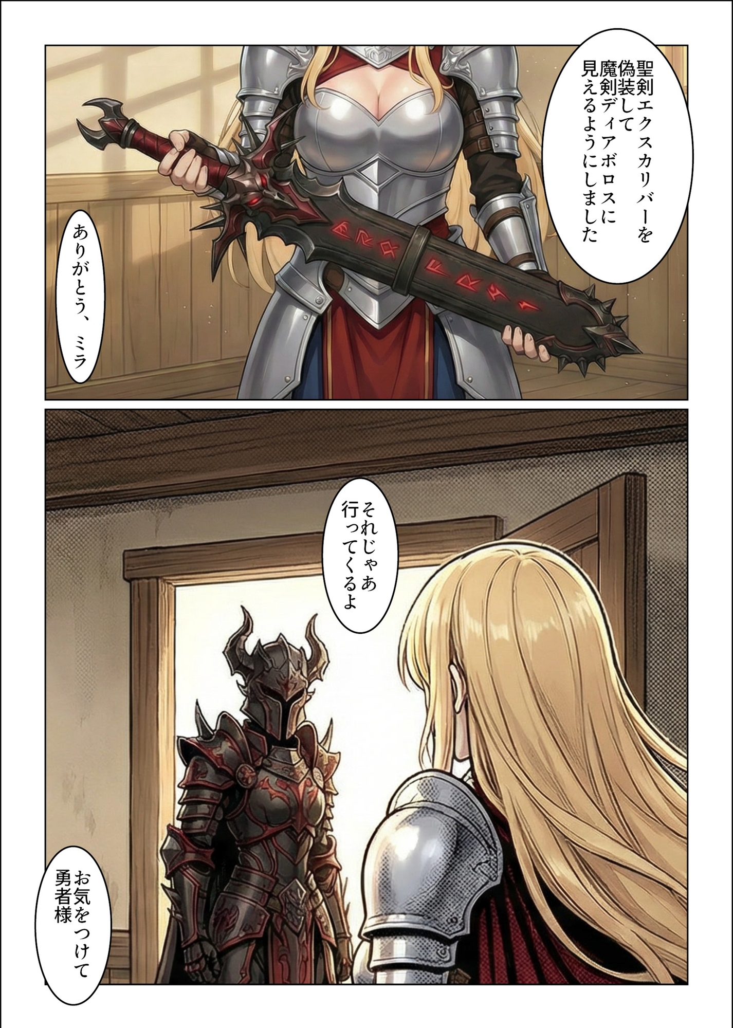 肉体支配！！勇者は魔王の伴侶となり子を宿す