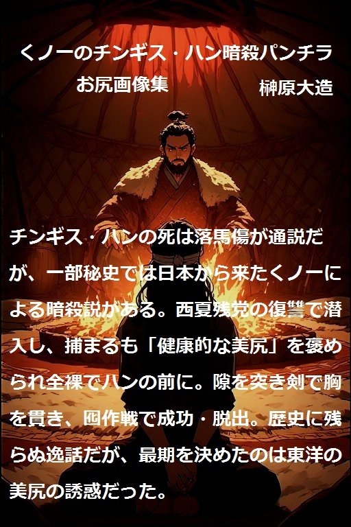 くノ一のチンギス・ハン暗殺パンチラお尻画像集