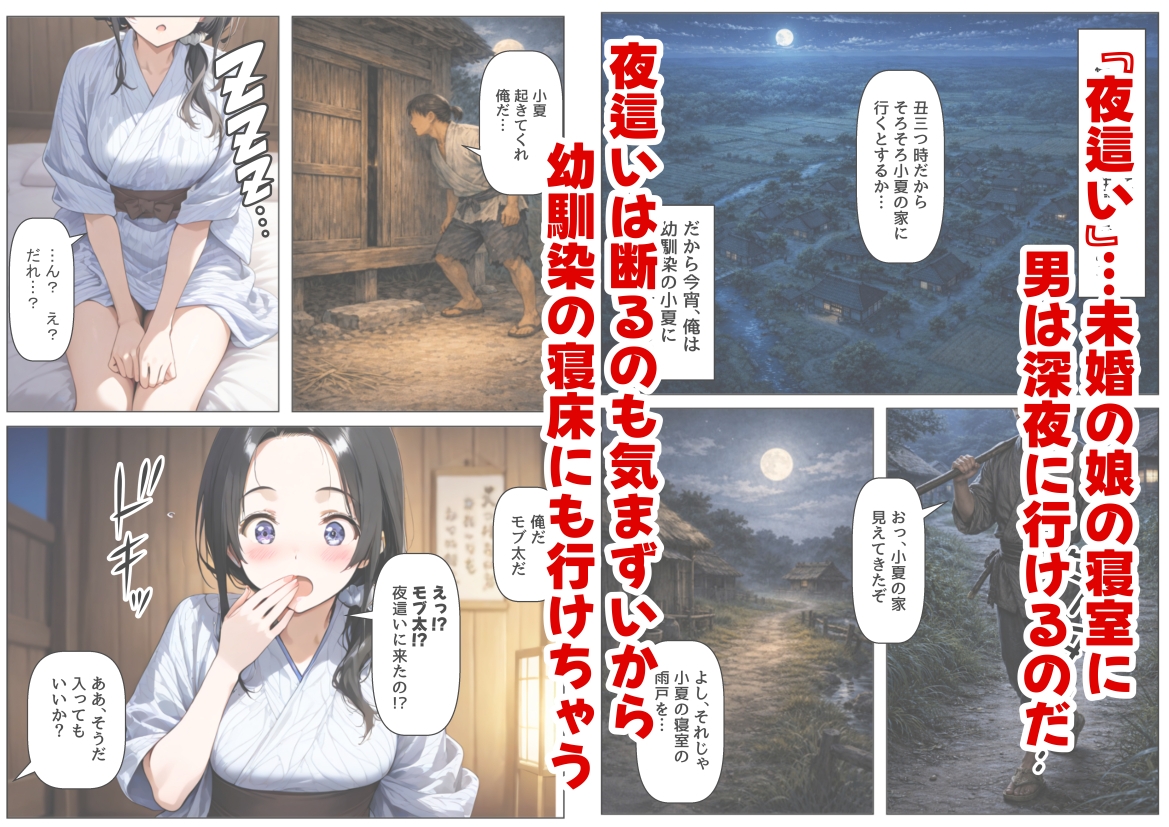 戦国時代の農村に俺が転生したら、エロすぎた史実の話 その1