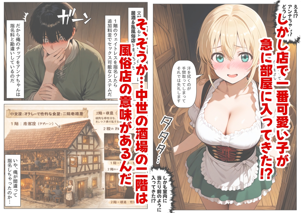 中世ヨーロッパに俺が転移したら、エロすぎた史実の話 その1