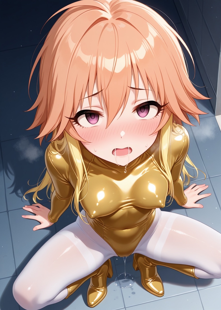 特殊性癖シリーズ『No.7』 レオタードの女の子がぴっちり衣装に恥ずかしがるやつ