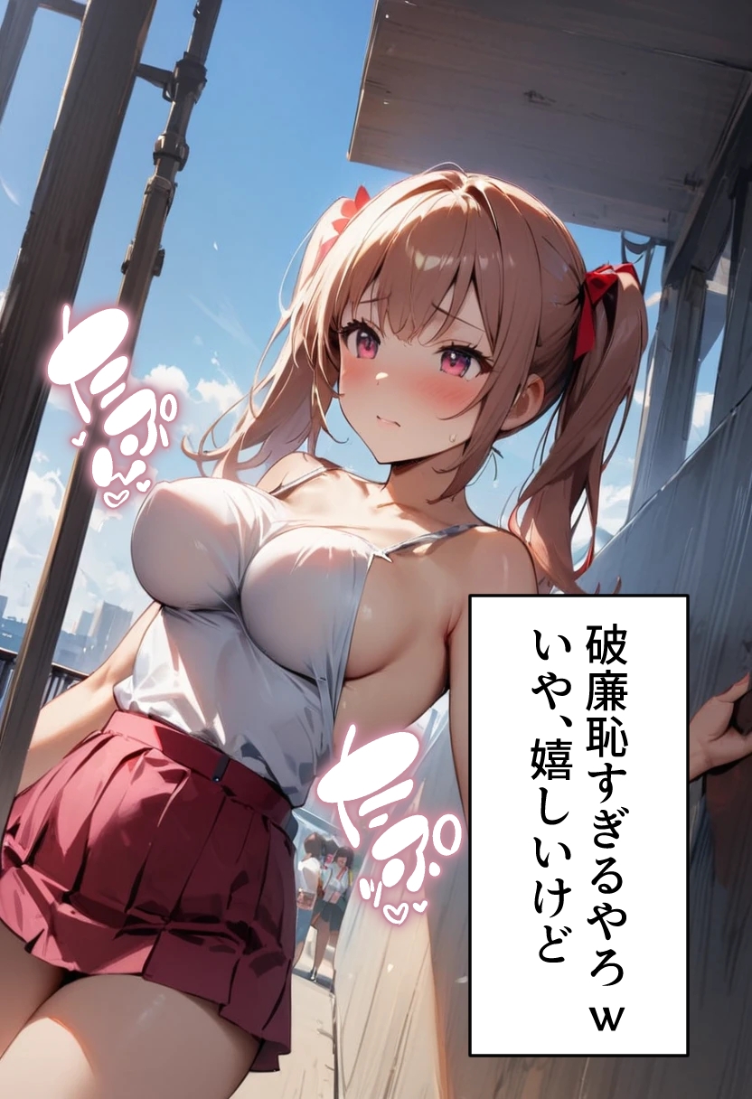 足刈がイク！ 乳首透け編