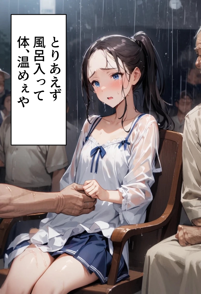 足刈がイク！ 乳首透け編