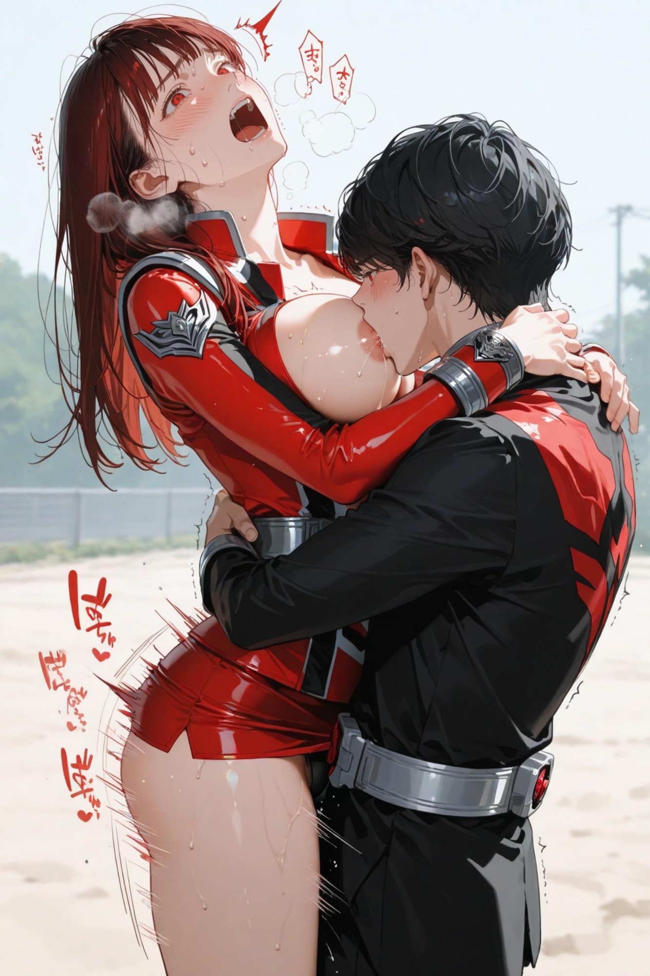 僕だけの戦隊ヒロイン 赤