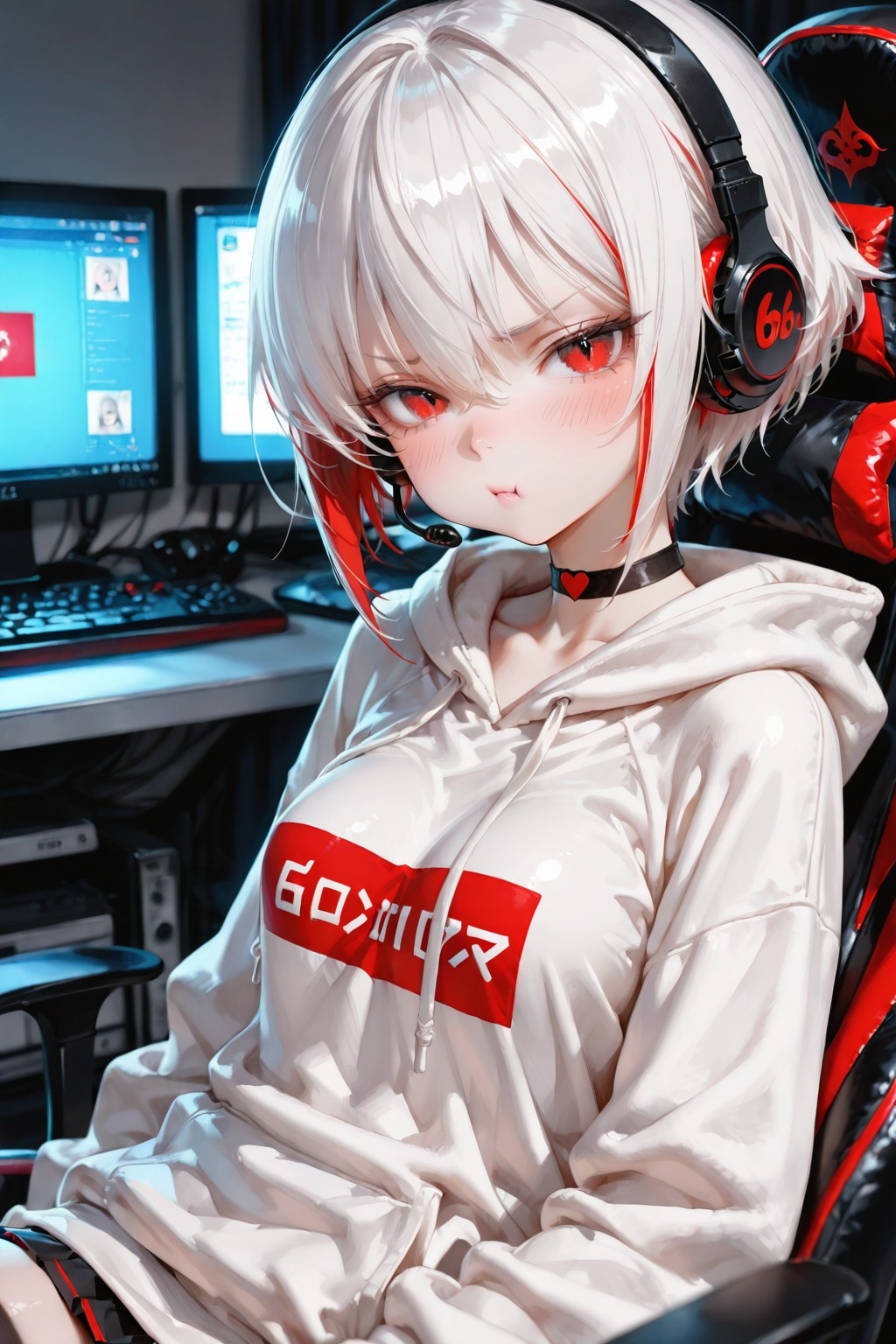 「こんなのファンサじゃねぇッ！」吸血鬼アイドル、ポピーの公開処刑セット【CDZ】【DLsite限定衣装:冬コート/メイド/パーカー】