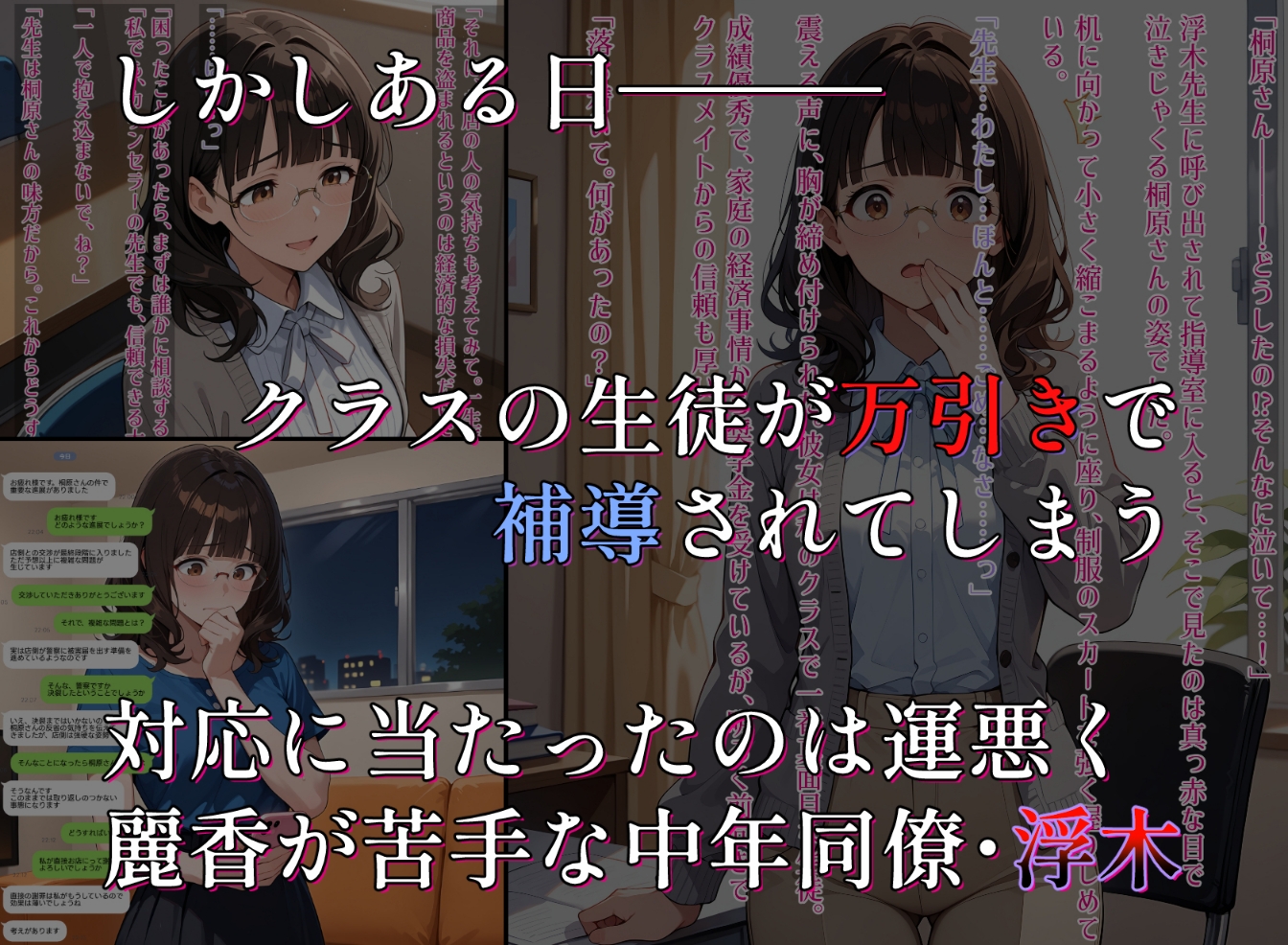 人妻NTR 生徒のためー妻が受け入れた淫らな教育ー