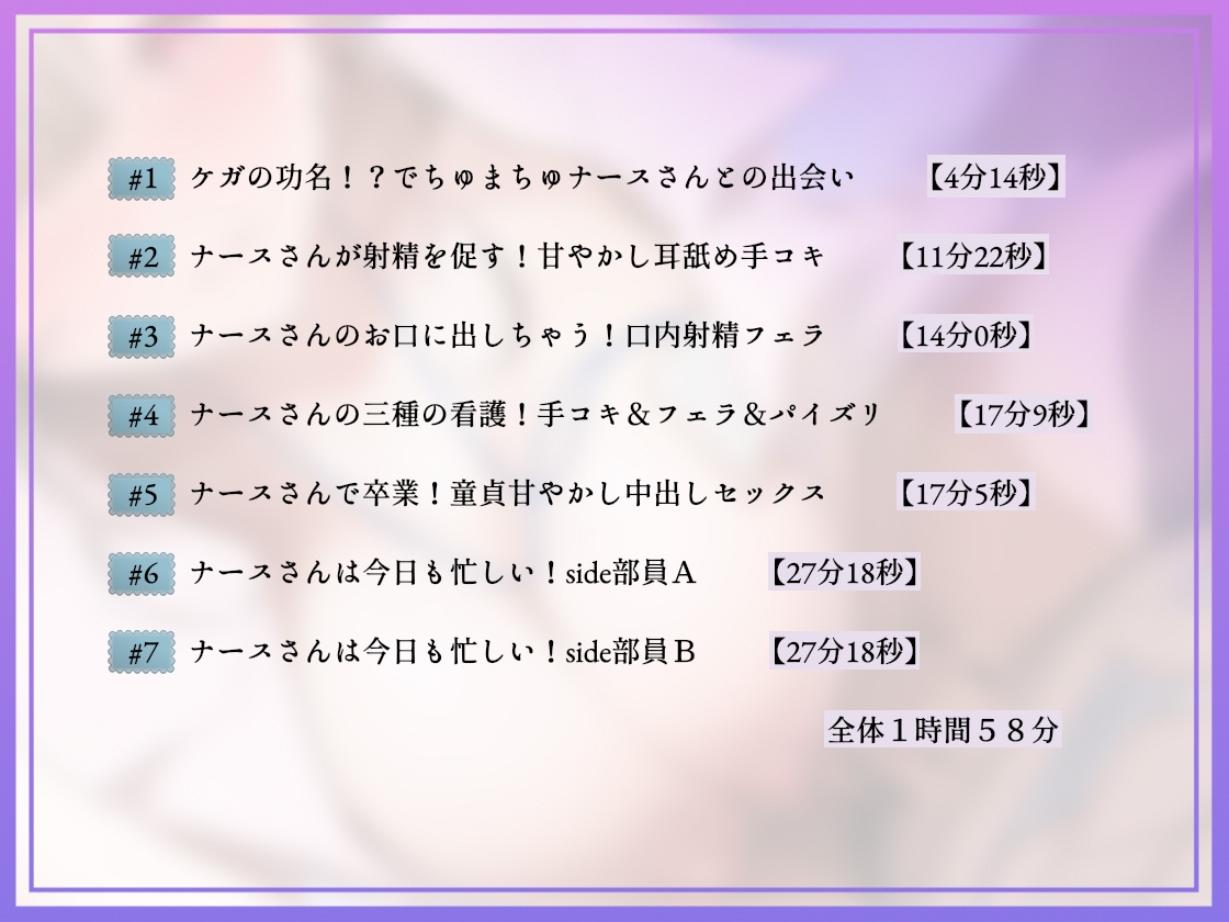 【でちゅまちゅ囁き】ドスケベナースのでちゅまちゅ性処理