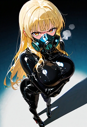 爆乳AIガスマスクXL