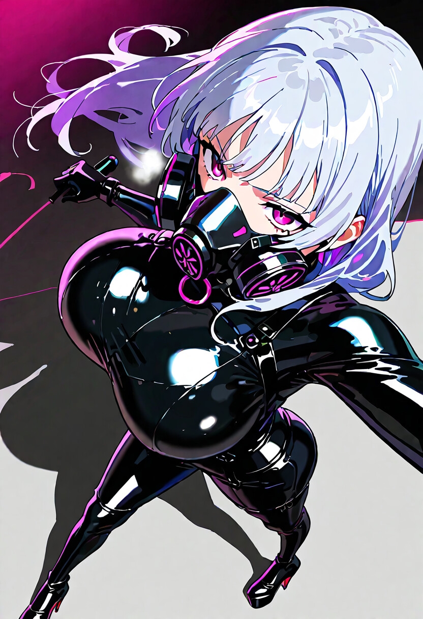 爆乳AIガスマスクXL