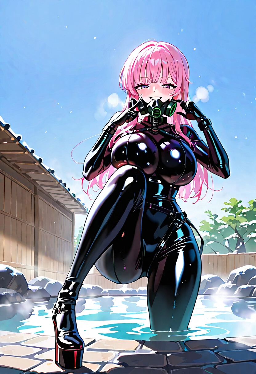 爆乳AIガスマスクXL